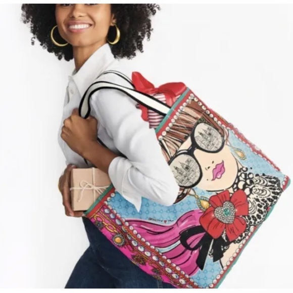 Brighton SPARKLE AND SHINE Tote NWT & Brighton GLAM GIRL CROSSBODY Pouch NWT - Picture 2 of 8